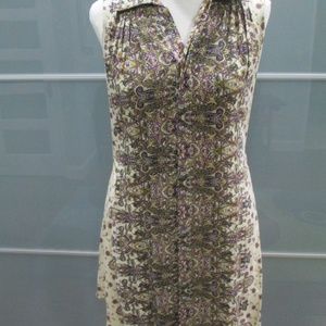 Tallow Snap Closed Cut-out Back Sleeveless